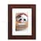 Expressions™ 3.5" x 5" Espresso Rustic Frame with Mat by Studio Décor®